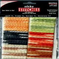 Colorbok Remember When Neutral Sticky Stitches