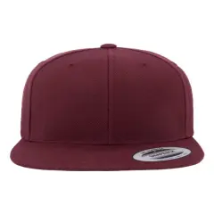 YP Classics&reg; Flat Snapback Cap Maroon