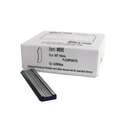 Framer Supply Wax Free Flexible Stacked Framer Points for Fletcher 07-700 FlexiMaster Point Driver, 5/8" Long, Pack of 4850
