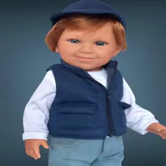 Meet John &ndash; Red Hair, Blue Eyes, Freckles, Vinyl Body with Tilt and Pose Head