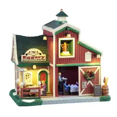 The Eggery Breakfast Bistro - Lemax Harvest Crossing