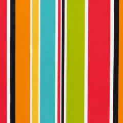 Festival - Aqua & Teal,Green,Pink Stripe Upholstery Fabric 54 Inches"