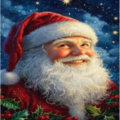 5D Santa Claus Diamond Painting Kits for Adults