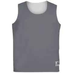 Augusta Sportswear&reg; Youth Reversible Sleeveless Jersey GRAPHITE/ WHITE