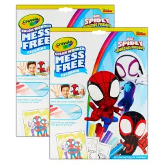 Color Wonder&reg; Coloring Pad & Markers, Spidey and His Amazing Friends, 2 Sets