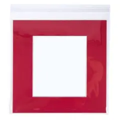 Crystal Clear Bags&reg; with Flap 8 7/16" x 10 1/4" 100 pack B108