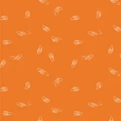 Ghostly Dance in Orange (ghh13133) | Ghostly and Haunted | AGF Studio | Art Gallery