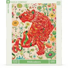 New York Puzzle Company Ribbonborn 1000 Piece Piece Jigsaw Puzzle