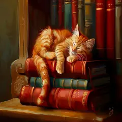 Sunsout Library Nap 1000 pc Jigsaw Puzzle 77103