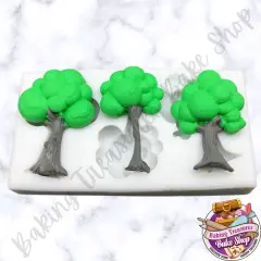 Tree Trio Silicone Mold