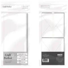 Craft Perfect Card Blanks US A2 50/Pkg-White