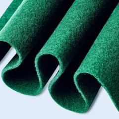 FabricLA Craft Felt Fabric - 18" X 18" Inch Wide & 1.6mm Thick Non-Stiff Felt Fabric by The Yard - Kelly Green - Use This Soft Felt Roll for Crafts - Felt Material Pack