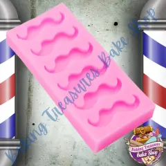 Mustache 6 CT SILICOEN MOLDS