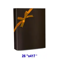26&rdquo; x 417&rdquo; Bright Solid Gift Wrap