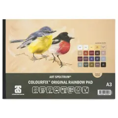 Art Spectrum Colourfix Pastel Pad - Pkg of 20 Sheets, Rainbow, A3