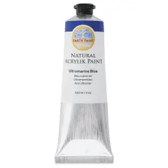 Natural Earth Paint Natural Acrylik Paint - Ultramarine Blue, 120 ml tube