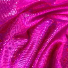 Legacy Foiled Stretch Velvet Fabric Berry/Fuchsia