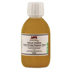 Michael Harding Miracle Medium Quick Dry Dammar Glaze - 250 ml bottle