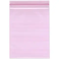 Plymor 6" x 8" (Pack of 100), 4 Mil Heavy Duty Anti-Static Zipper Reclosable Plastic Bags
