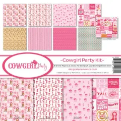 Reminisce Cowgirl Party Collection Kit