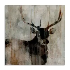 Stupell Industries Rustic Elk Mirage Canvas By Carol Robinson