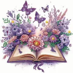 5D Special Shape Diamond Art Kits for Beginners, Crystal Rhinestones, 12&times;12 Inch