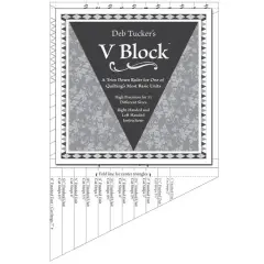 V Block Trimmer Ruler by Studio 180 Design