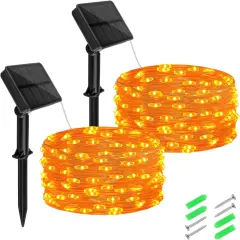 16.4ft Halloween String Lights Outdoor Waterproof