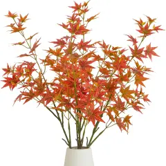 Artificial Maple Tree Branches Fall Decor