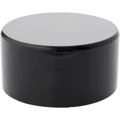 Plymor Black Acrylic Round Cylinder Display Riser, 2" H x 4" D