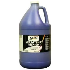 Sax Versatemp Premium Heavy-Bodied Tempera Paint, 1 Gallon, Primary Blue