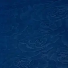 Cuddle 3 Extra Wide Rose Burnout Limited Edition Midnight Blue Fabric per yard