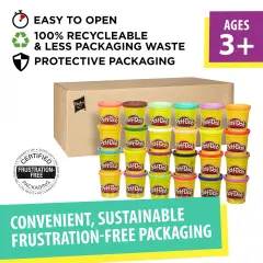 24-Pack Case of Colors, Party Favors, Non-Toxic, Multi-Color, 3-Ounce Cans, Ages 2 and up (Amazon Exclusive)