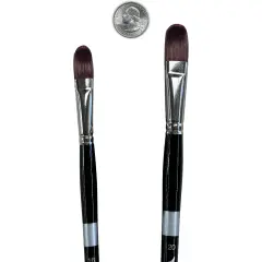 Trekell Crimson Taklon - Long Handle - Big Brush