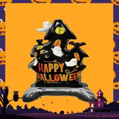 Halloween Haunted House Standing Foil Balloon Decoration F07M1-28