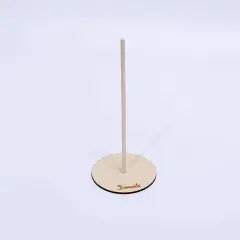 2 Natural Wood Donut Holders Dessert DISPLAY STANDS Party Events Decorations