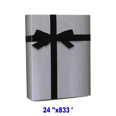 Durable Solid Color Wrapping Paper 24" x 833' Roll 55 lb for Retail & Gift Use