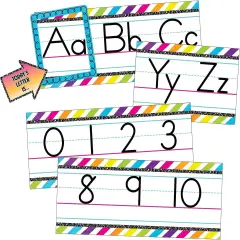 Teacher Created Resources Brights 4Ever Alphabet Line Bulletin Board