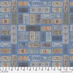 Tickets in Indigo (pwth292.indigo) | Eclectic Elements Palette in Indigo | Tim Holtz | Free Spirit