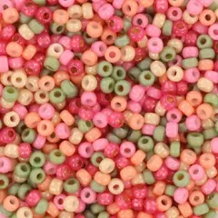 Miyuki 11 Round Seed Bead, Mix - Magic Flower, 22 grams