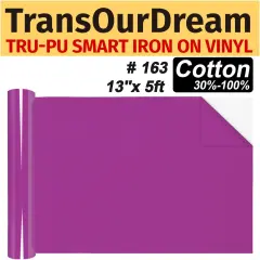 13'' x 5ft Matte Glory Purple HTV Heat Transfer Vinyl Roll