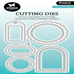 Studio Light Essential Cutting Dies-Nr. 980 Rounded Labels
