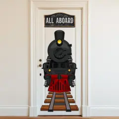 Train Classroom Door Decorating Kit 39 x 18 Inches