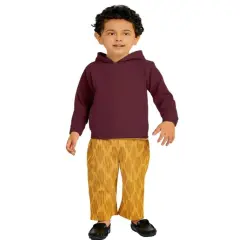 Gildan&reg; Heavy Blend Youth Hooded Long Sleeve Sweatshirt Maroon