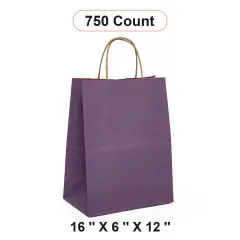 Superior Kraft Tinted Paper Bag 16" x 6" x 12"