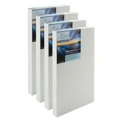 Da Vinci Pro Medium Textured Gesso Panel - 7/8" Depth Wood Panels for Painting - Accepts Mediums like Canvas - For Oils, Acrylics, Mixed Media, Pastels & Drawing Sticks