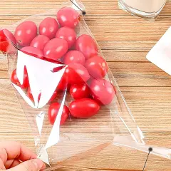 Self-Seal Poly Bags with Lip & Tape 1.2 Mil 3 7/8'' x 5 1/4''