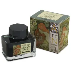 Kuretake Ink-Caf&eacute; Art Nouveau Ink - Zsolnay Green, 20 ml