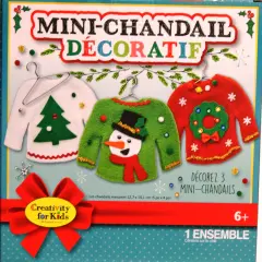 Creativity For Kids Sweater Ornaments DIY Craft Kit