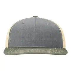 Richardson&reg; Twill Back Trucker Cap HGrey/ B L